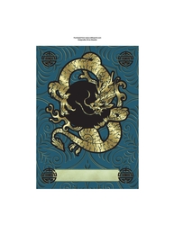 Golden Dragon Longevity Card Quick Cards Enchanting Card Topper