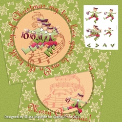 The Tenth Day of Christmas Ten Lords Leaping Card Making Mini Kit