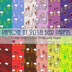 Pantone NY 2018 Spring & Summer Beer Papers