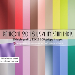 Pantone Spring & Summer 2018 UK & NY Colors Satin Bumper Kit