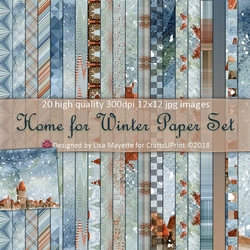 Home for Winter Paper Set