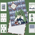 Christmas Dog & Raccoon Card Making Kit