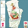 Little Miss Claus Coffee Cup Gift Card Holder