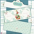 Little Miss Claus Scallop Edged Money Wallet Making Kit
