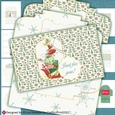 Little Miss Claus Quatrefoil Gift Card Holder Making Kit
