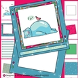 Silly Polar Bear & Bird Christmas Cad Making Kit