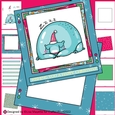 Silly Sleeping Polar Bear Christmas Cad Making Kit