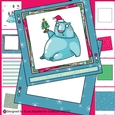 Silly Polar Bear with Tree Christmas Cad Making Kit