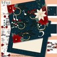 Folk Art 12 Days of Christmas Five Golden Rings Card Making Kit