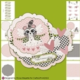 Floating Racoon Cupid Valentine Layered Wobble Card Making Kit
