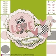 Playful Racoon Love Valentine Layered Wobble Card Making Kit