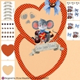 Country Mouse Chocolates Valentine Card Making Kit