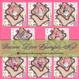 Gnome Love Diamond Shaped Valentine Card Making Bumper Kit