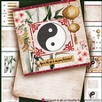 Yin Yang Taijitu Valentine Card Making Kit