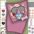 Beach Gnome Shaped Valentine Card Making Kit