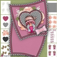 Cozy Gnome Shaped Valentine Card Making Kit