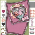 Lollipop Gnome Shaped Valentine Card Making Kit