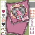 Hippie Gnome Shaped Valentine Card Making Kit
