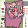 Love Gnome Shaped Valentine Card Making Kit