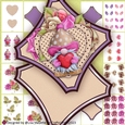 Golden Gnome Diamond Shaped Valentine Card Making Kit