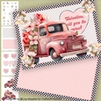 Flower Truck Valentine Card Making Kit
