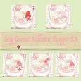 Cozy Gnomes Valentine Shape Card Making Bumper Kit