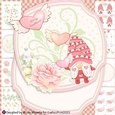 Cozy Gnome Valentine Shaped Card Making Kit