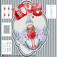 Sweet Valentine Fairy Shaped Card Making Kit