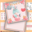 Boho Love Gnome Valentine Card Making Kit