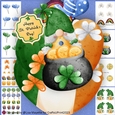 Leprechauns Gold St. Patricks Day Shaped Card Making Kit