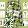 Tree Top Leprechaun Gnome St. Patricks Day Gatefold Card Making Kit