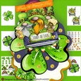 Lucky Gnome Truck St. Patricks Day Shaped Card Making Kit