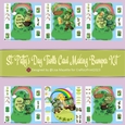 St. Pattys Day Trolls Shaped Card Making Bumper Kit