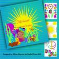 My Favorite Mermaid Decoupage Card Making Mini Kit Native