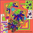 Bright Fluttering Butterfly Shaped Decoupage Mini Kit