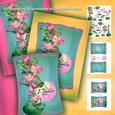 Genie Bottle Shaped Decoupage Lotus Yin Yang Card Mini Kit