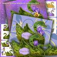 Shaped Spring Swan Decoupage Card Mini Kit