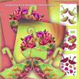 Secret Garden Umbrella Shaped Card Decopuage Mini Kit