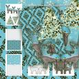 Cottage Deer Shaped Pyramage Decoupage Mini Kit