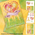 Loving Giraffes Valentines Day Decoupage Mini Kit