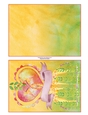 Loving Giraffes Watercolor Card Quick Card Topper