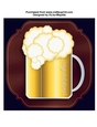 Mug of Beer, I Mean Cheer Card Quick Card Topper