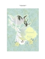Winter Sunrise Yule Deer Floral Quick Card Topper