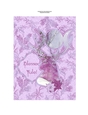 Icy Purple Yule Deer Floral Quick Card Topper