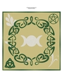 Green Gold Yule Deer Quick Card Topper