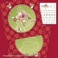 The Second Day of Christmas Partridge Pear Tree Christmas Card Making Mini Kit