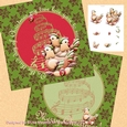 The Third Day of Christmas Three French Hens Card Making Mini Kit