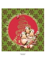 The Third Day of Christmas Three French Hens Quick Card Topper