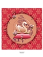 The Seventh Day of Christmas Seven Swans Swimming Quick Card Topper
