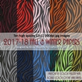 Pantone Fall & Winter NY Zebra Print Chalkboard Paper Pack